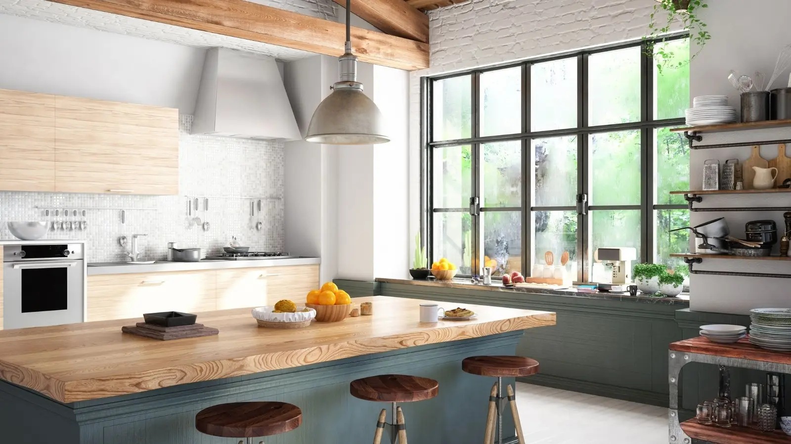 Custom kitchen renovation by Energy Construction BK in Brooklyn, NY