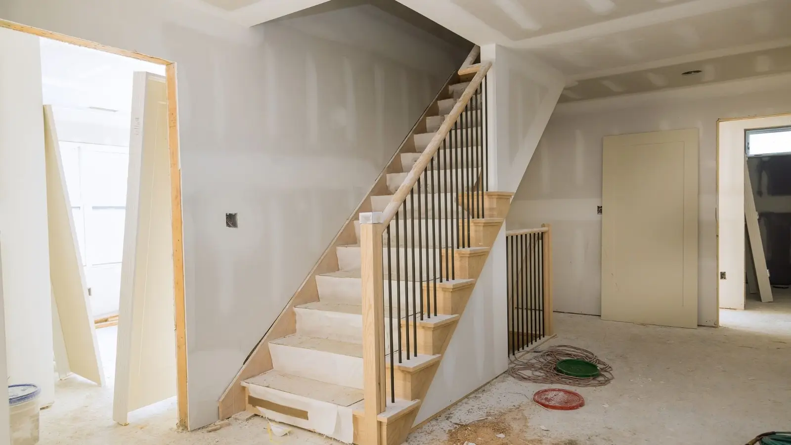 Home renovation staircase construction by Energy Construction BK in Brooklyn, NY