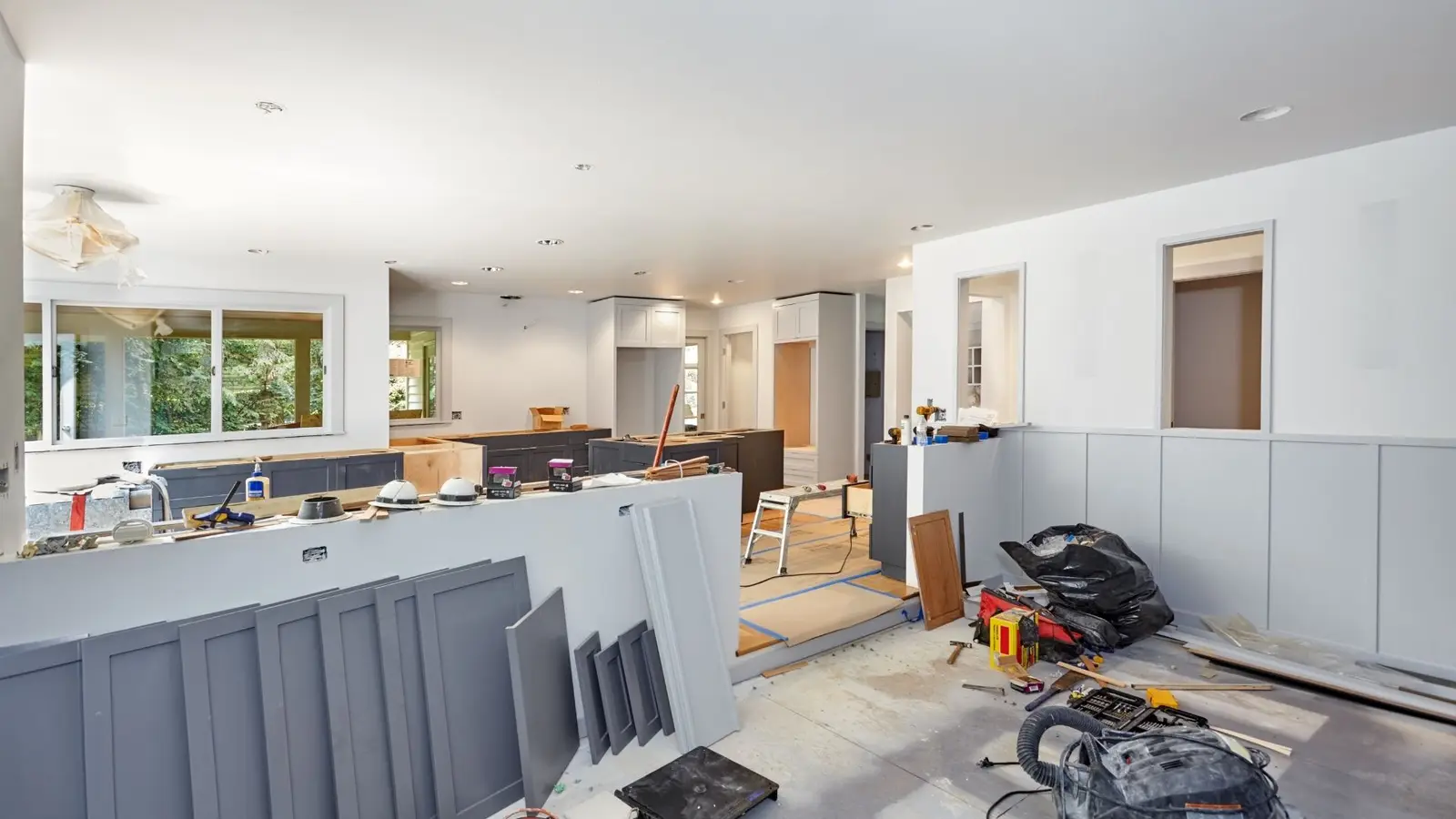 Interior home renovation construction by Energy Construction BK in Brooklyn, NY